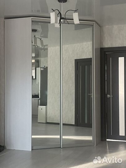 Двери для шкафа купе с зеркалом