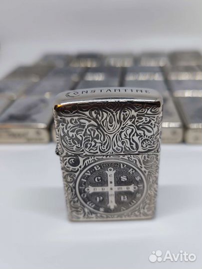 Зажигалка zippo armor Constantine