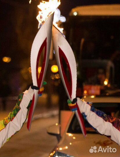 Факел олимпиады Сочи 2014