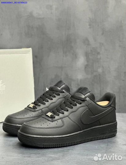 Кроссовки nike air force 1 black (Арт.96262)