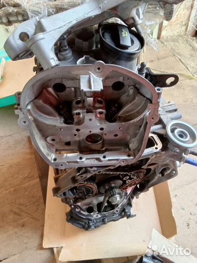 Продам на запчасти двигатель ccza шкода 200л.с