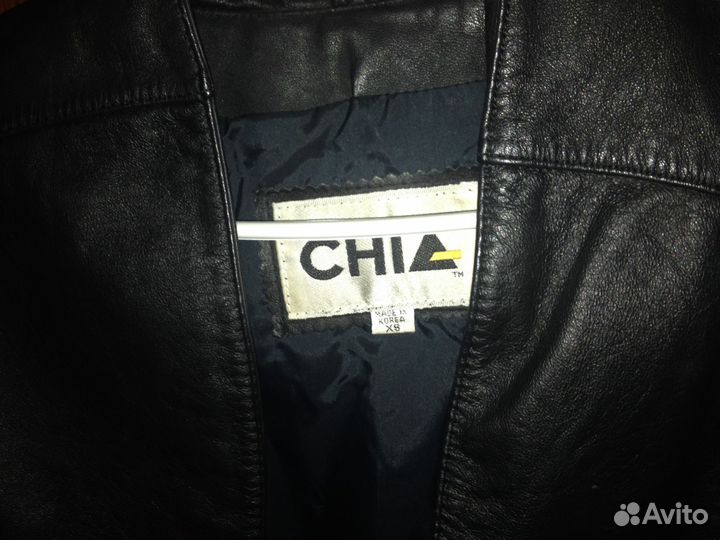 Куртка кожаная женская