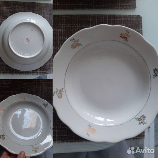 Тарелки Дулево, зик, Moritz Zdekauer 1950-70гг