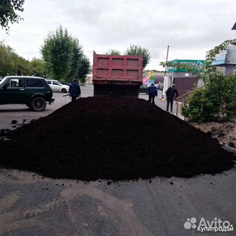 Чернозем, Грунт плодородный сыпучий - от 1 куба