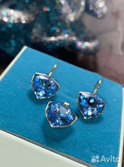 Серьги и кулон Swarovski