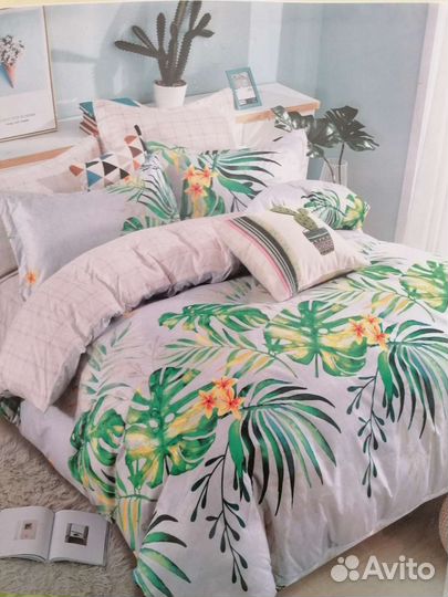 Постельное белье новое, 2х