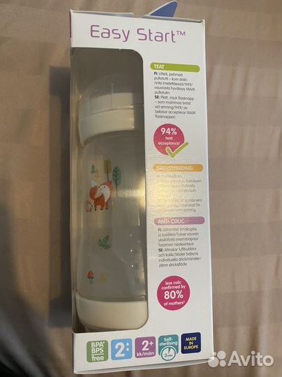 Бутылочка mam