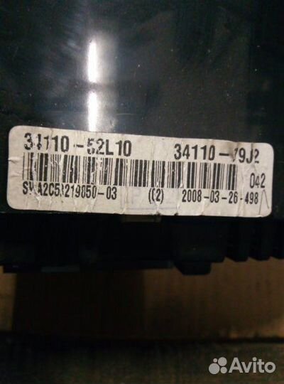 Щиток приборов Suzuki Sx4