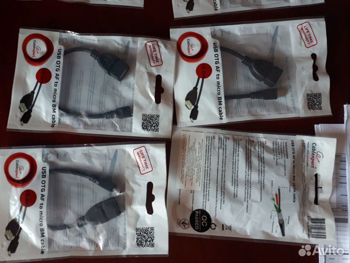 USB OTG AF to micro BM cable