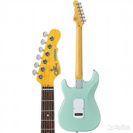 Электрогитара G&L Tribute Legacy Surf Green Jatoba