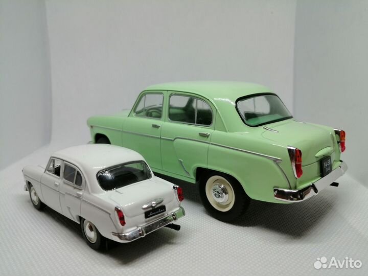 Модель Москвич-403 в масштабе 1:24