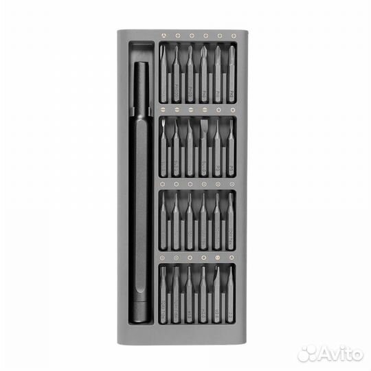Набор отверток 24 в 1 в алюминиевом кейсе со SMART замком