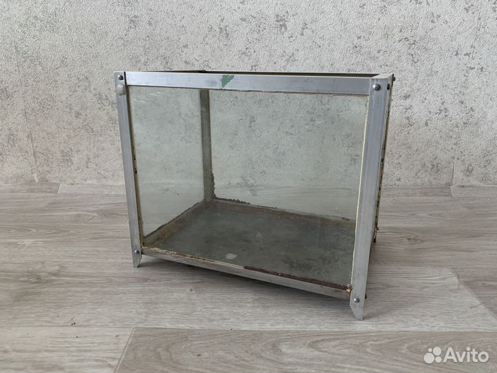 Мини аквариум СССР Террариум горизонтальный бу