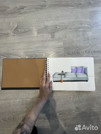 Скетчбук А4