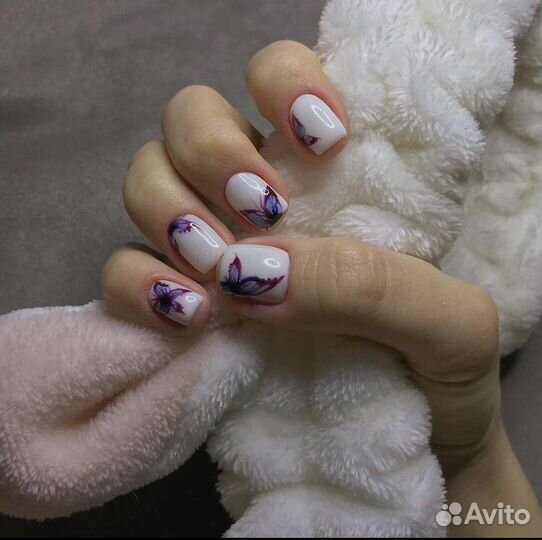 Маникюр гель лак