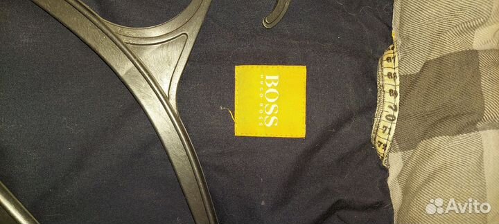 Пуховик мужской hugo boss orange