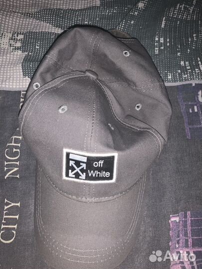Кепка бейсболка off white
