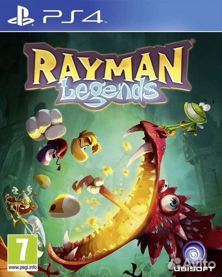 Rayman Legends (PS4, английская версия, бу)