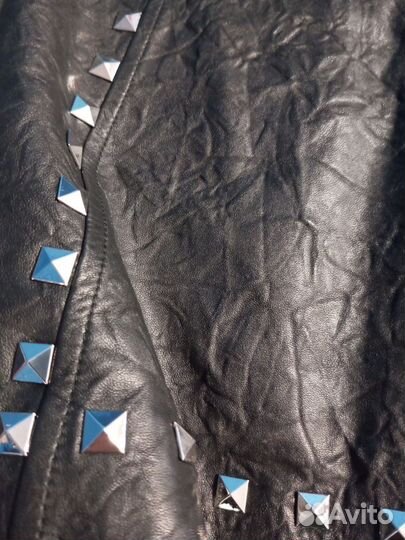 Новая юбка из натуральной кожи Michael Kors