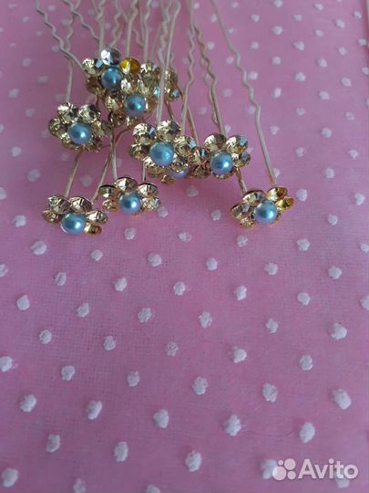 Шпилька с камнем