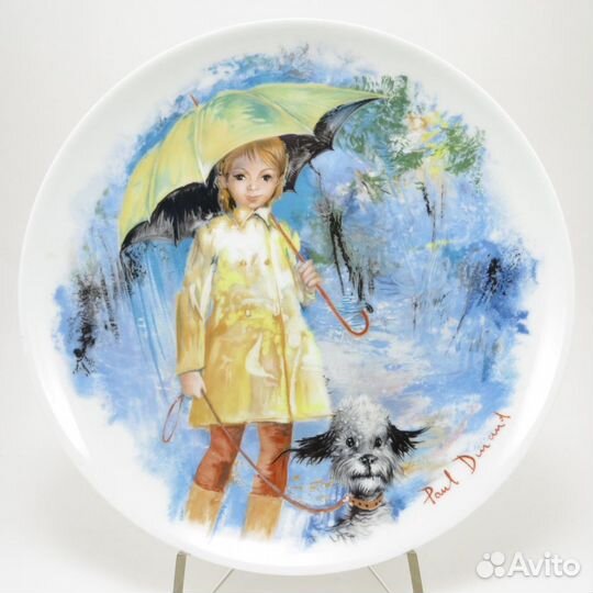 Тарелки серии «Лимож. Дети Дюранда»