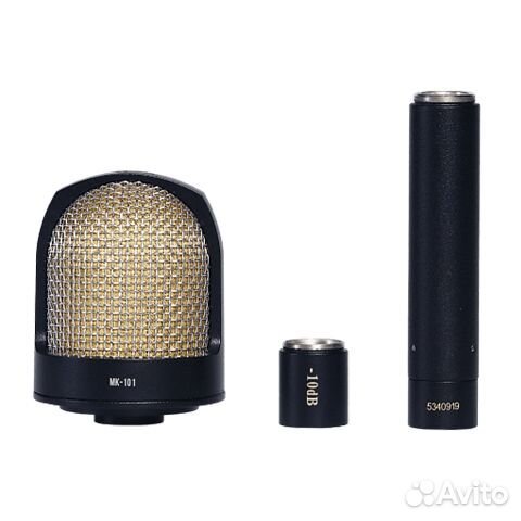 Мк-101 (стереопара, черный, в деревянном футляре)