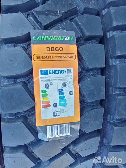 315/80R22.5 Lanvigator D860 20PR