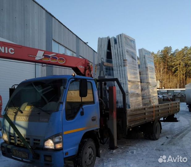 Аренда и услуги манипулятора, стрела 3 т, 8 м, борт 5 т, 6 м