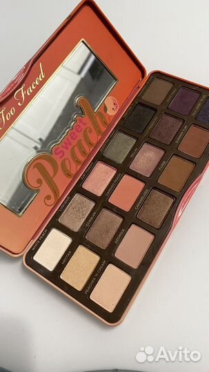 Палетка теней для век Too Faced (sweet peach)