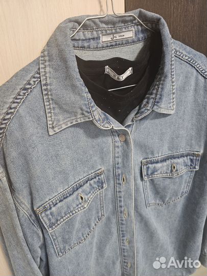 Джинсовая рубашка