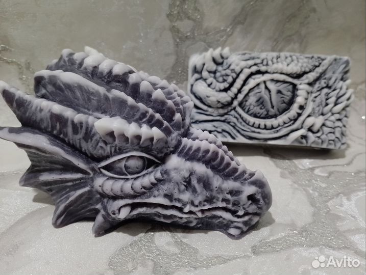 Мыло ручной работы Дракон