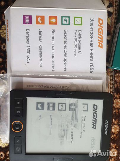 Электронная книга Digma r654 на запчасти