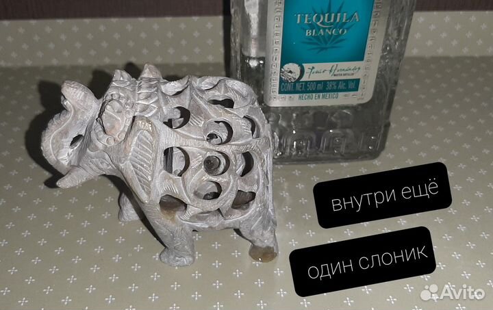 Слон из камня