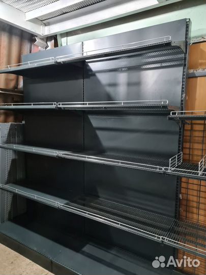 Стеллаж металлический серый 200 шт