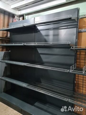 Стеллаж металлический серый 200 шт