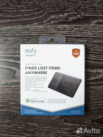 Трекер Eufy Smarttrack Card (аналог AirTag)