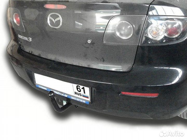 Фаркоп установка тсу Mazda 3 BK Restyling, 4-дв. с