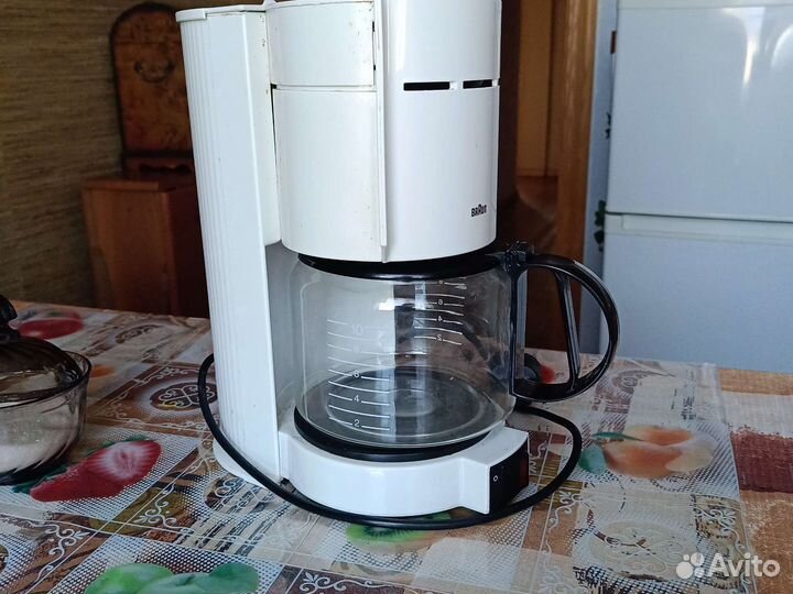 Кофеварка капельная braun