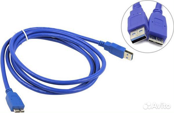 Кабель USB vcom VUS7075-1.8M USB3.0 (AM) -micro (B