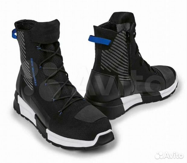 Мото кеды черные унисекс BMW Motorrad KnitLite