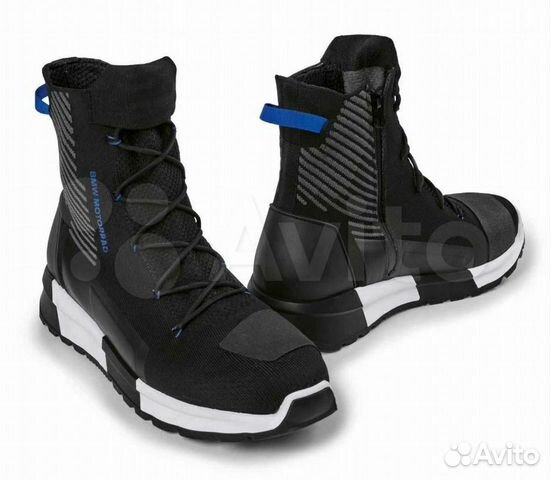 Мото кеды черные унисекс BMW Motorrad KnitLite