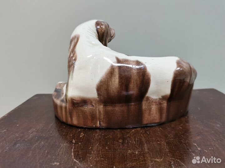 Пепельница собака СССР Константиновка керамика