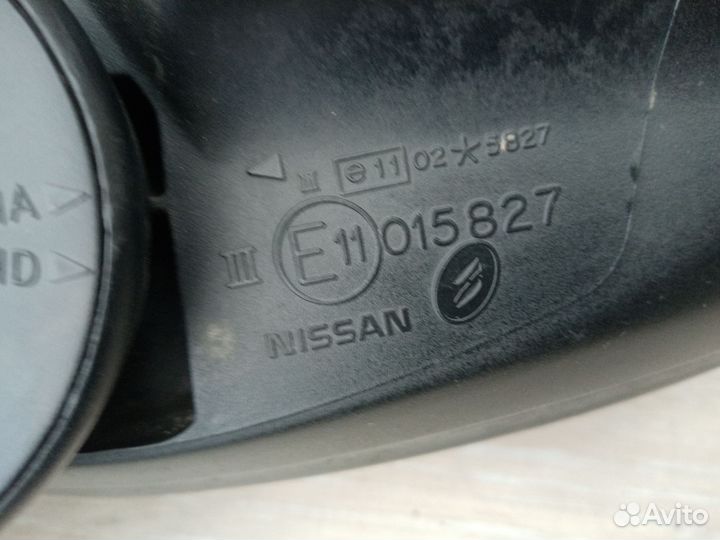 Nissan Almera N16 зеркало правое