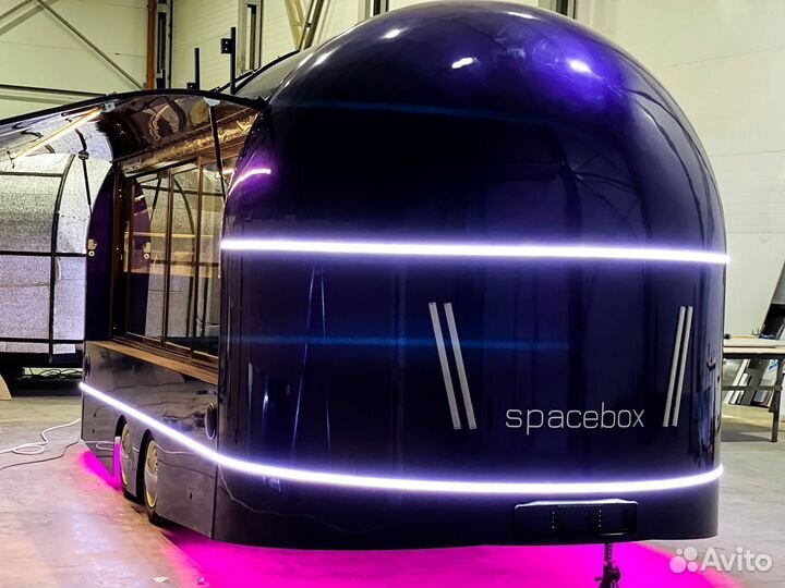 Фудтрак, Торговый павильон