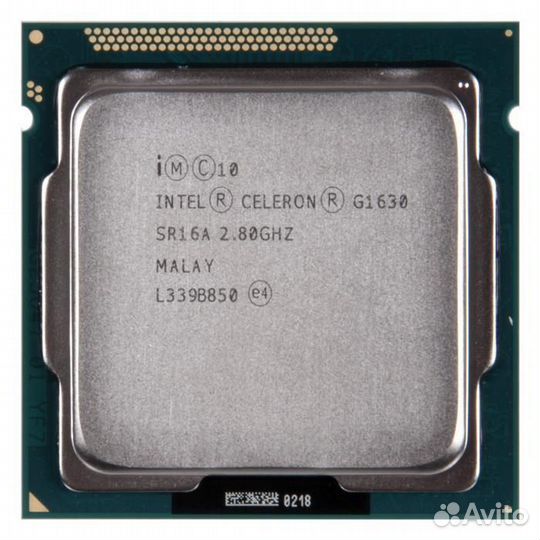 Процессор Intel Celeron G1630 SR16A 2.80 GHz