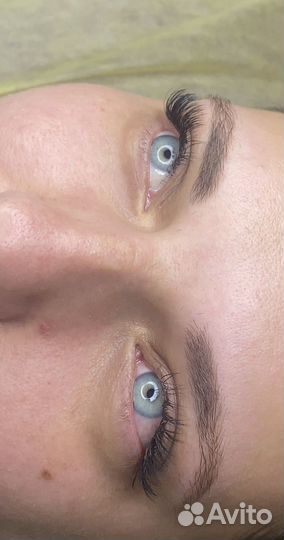 Наращивание ресниц модель