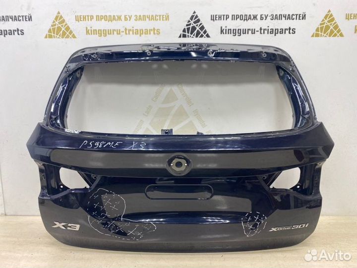 Крышка багажника Bmw X3 G01 до рестайлинг