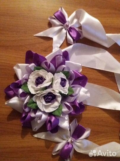 Бант на выписку из роддома