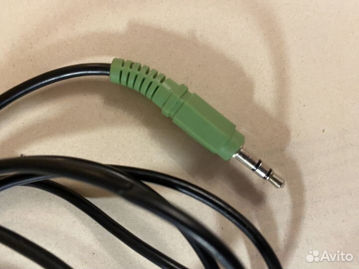 Кабель переходник 3.5 мм - 3.5 мм (папа-папа)