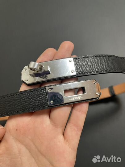 Ремень женский hermes из кожи